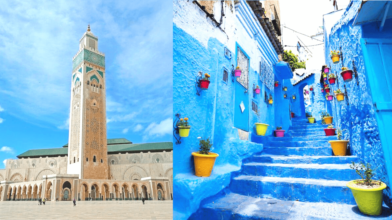 Morocco Tour from Casablanca to imperial Cities & Chefchaouen