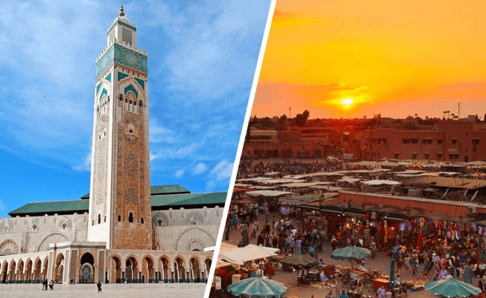 Desert tour from Casablanca to Marrakech