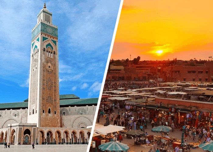 Desert tour from Casablanca to Marrakech